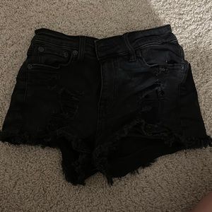 aeropostale vintage high rise shorty shorts